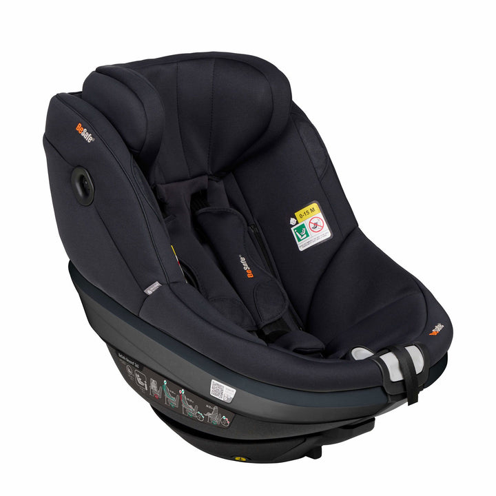BeSafe Beyond 2 360 autostoel Black Soft Breeze met draaifunctie 6 maanden tot 6 jaar
