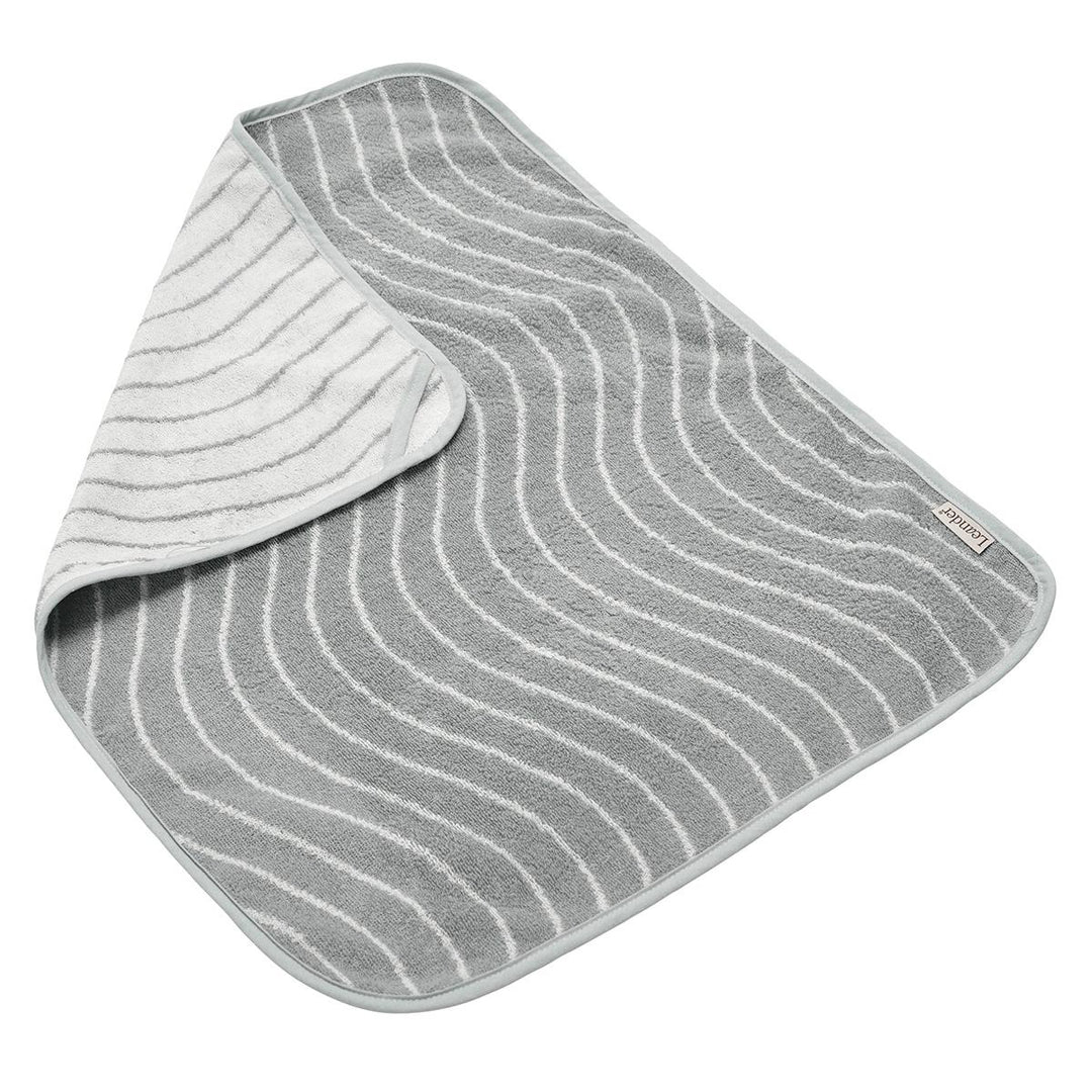 Leander - Topper Waskussen Woodland Organic Cotton | Cool Grey