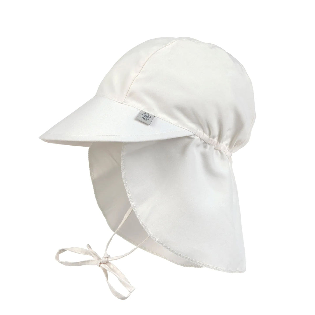 Lassig zonnehoedje met flap Sea Salt