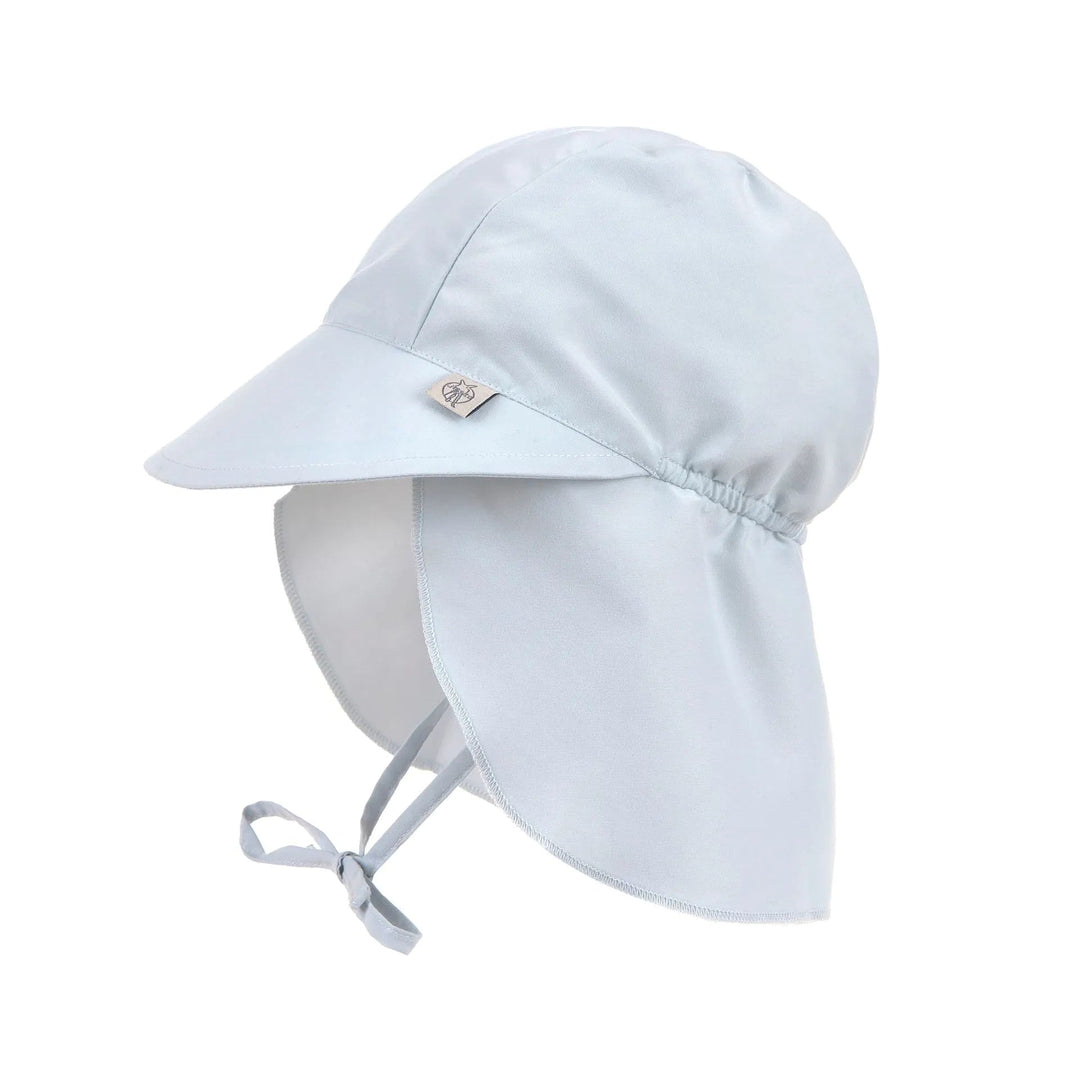 Lassig zonnehoedje met flap Blue