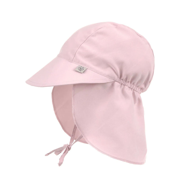 Lassig zonnehoedje met flap Pale Pink