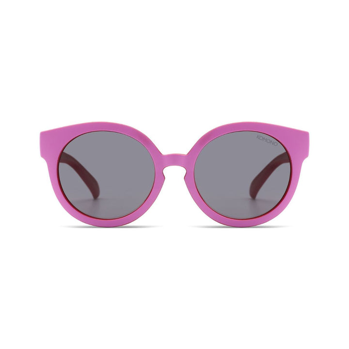 Komono Kiddos Lulu XS zonnebril Flamingo Twins voor meisjes 1-2 jaar met cat-eye montuur en UV400-bescherming