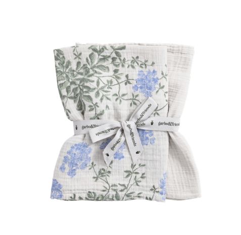 Garbo & Friends tetradoek 2-pack 60 x 60 cm in Plumbago print