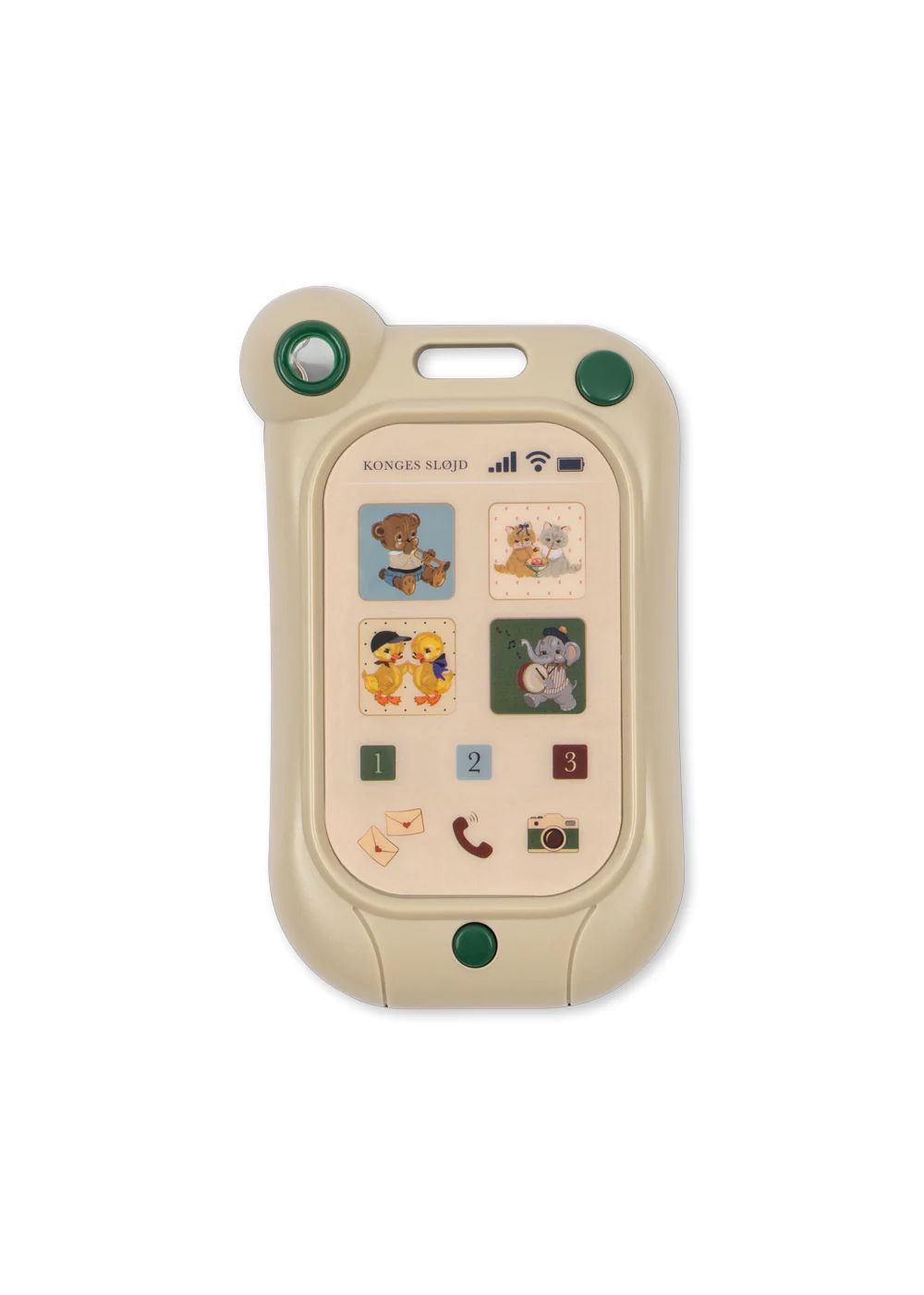 Konges Sløjd My First Phone activiteitenspeeltje voor peuters met geluiden en knoppen