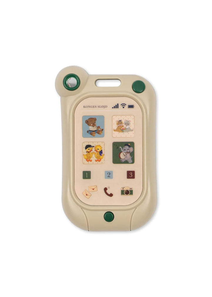 Konges Sløjd My First Phone activiteitenspeeltje voor peuters met geluiden en knoppen