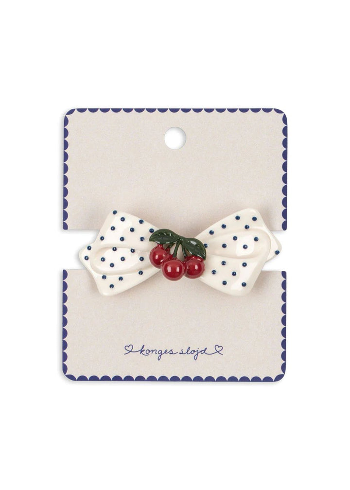Konges Slojd haarclip met cherry dot print