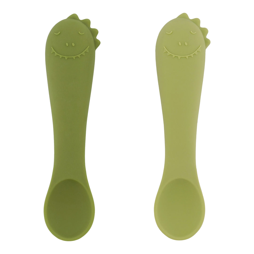 Trixie - Set Eerste Baby Lepels (2pack) | Mr. Dino