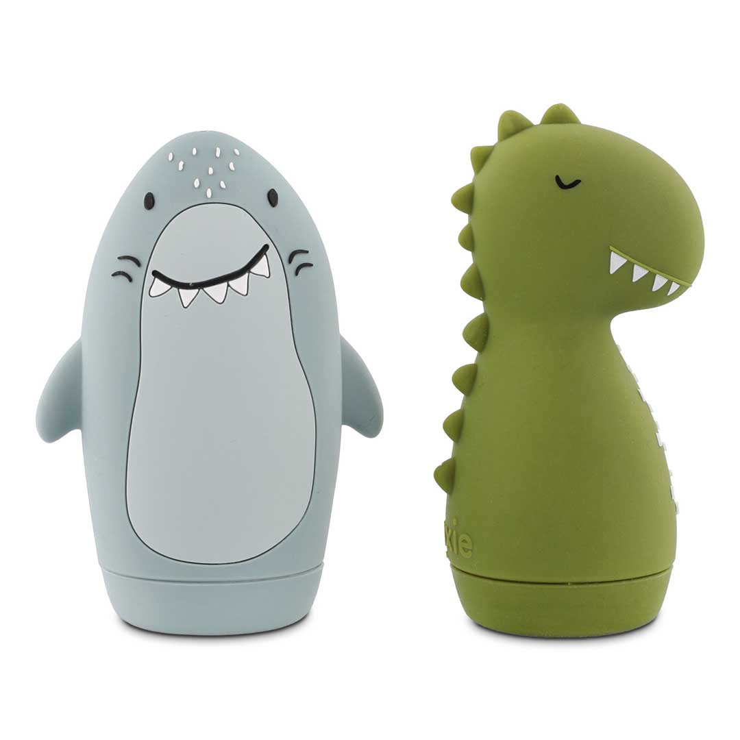 Trixie - Badspeelgoed Sproeiende Dieren | Blauw Groen