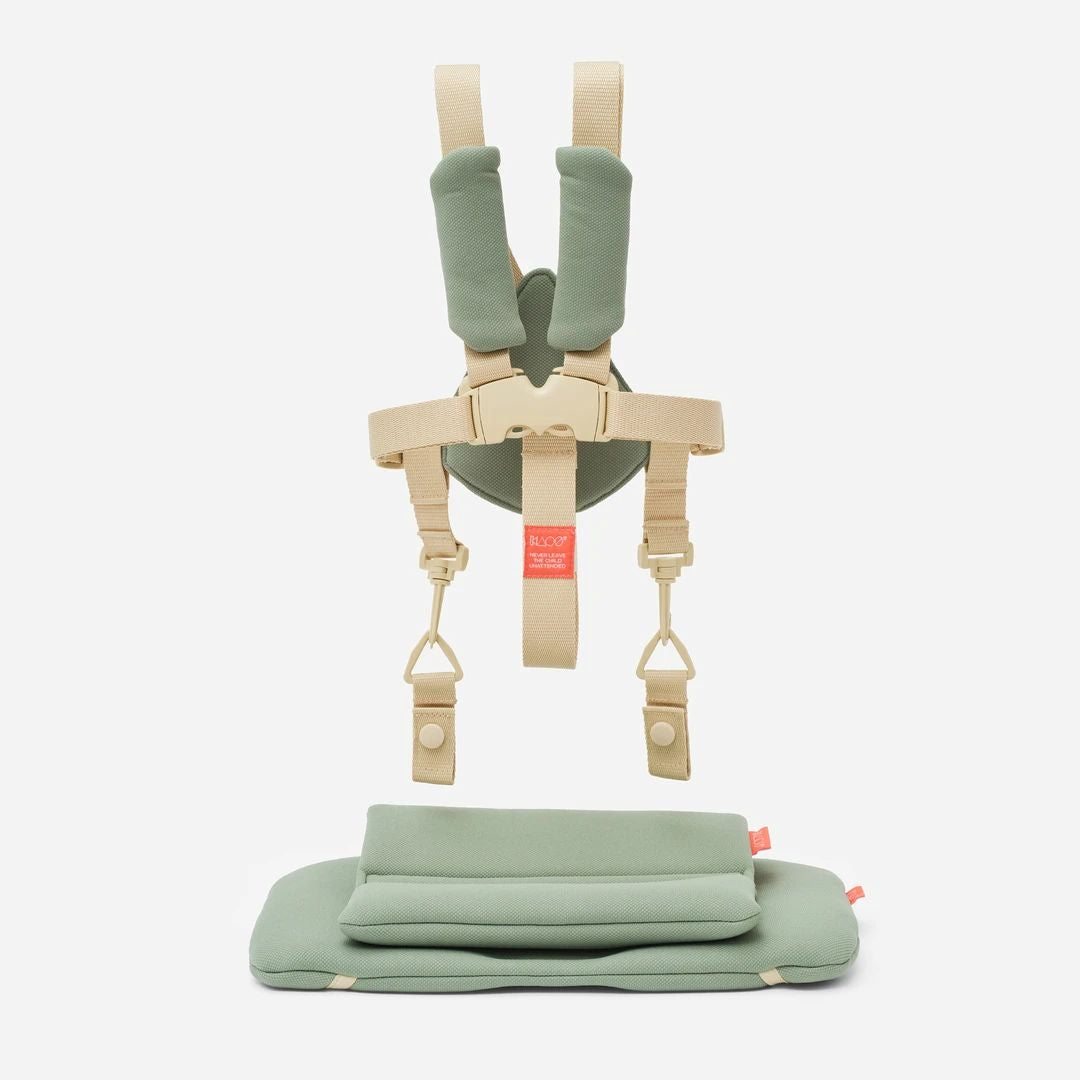 Kaos - Set Junior Harnas & Kussen | Mineral Green
