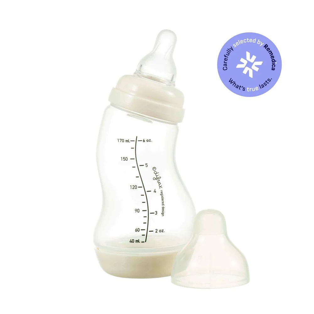 Difrax - Zuigfles S-Fles Natural 170ml | Ivory
