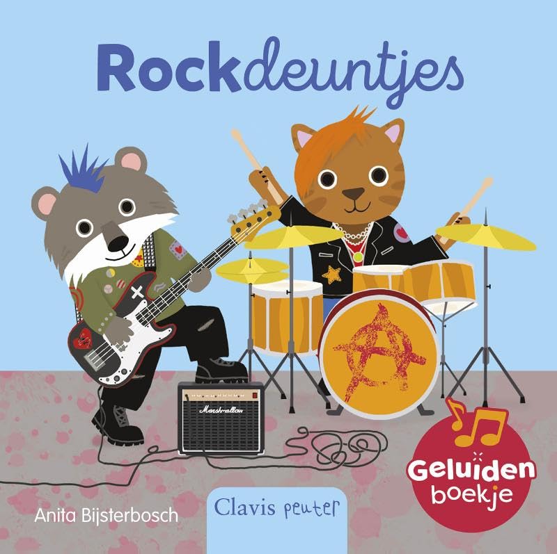 Clavis - Boek Rockdeuntjes Geluidenboekje