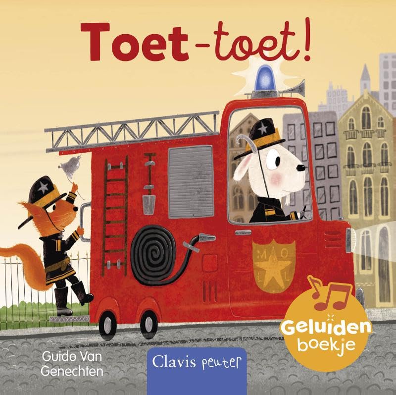 Clavis - Boek Toet-Toet! Geluidenboekje