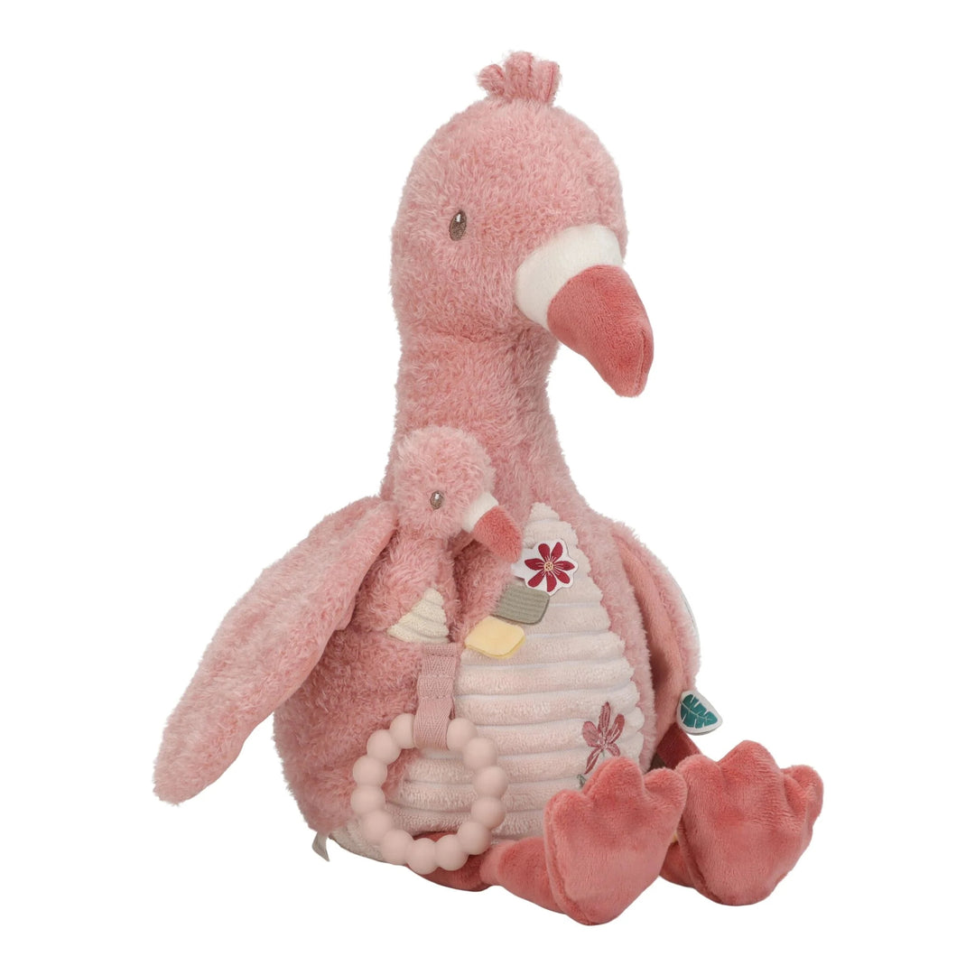 Little Dutch - Activiteitenknuffel Flamingo Safari Friends