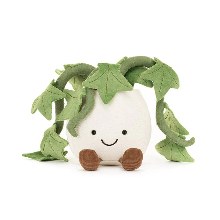Jellycat Amuseables Ivy knuffel groen plantje zacht