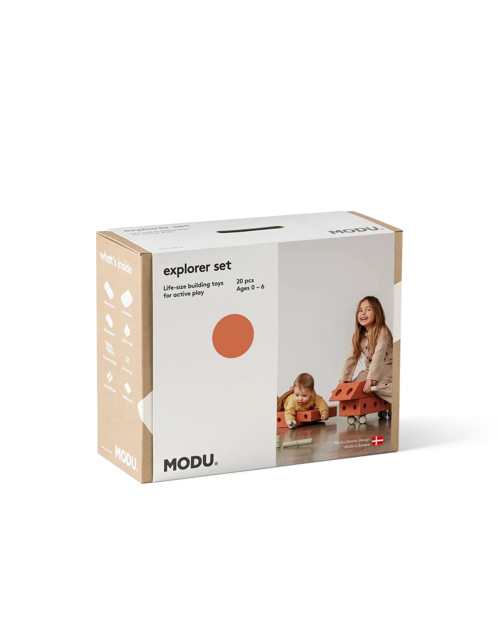 Modu - Explorer Set | Burnt Orange / Dusty Green