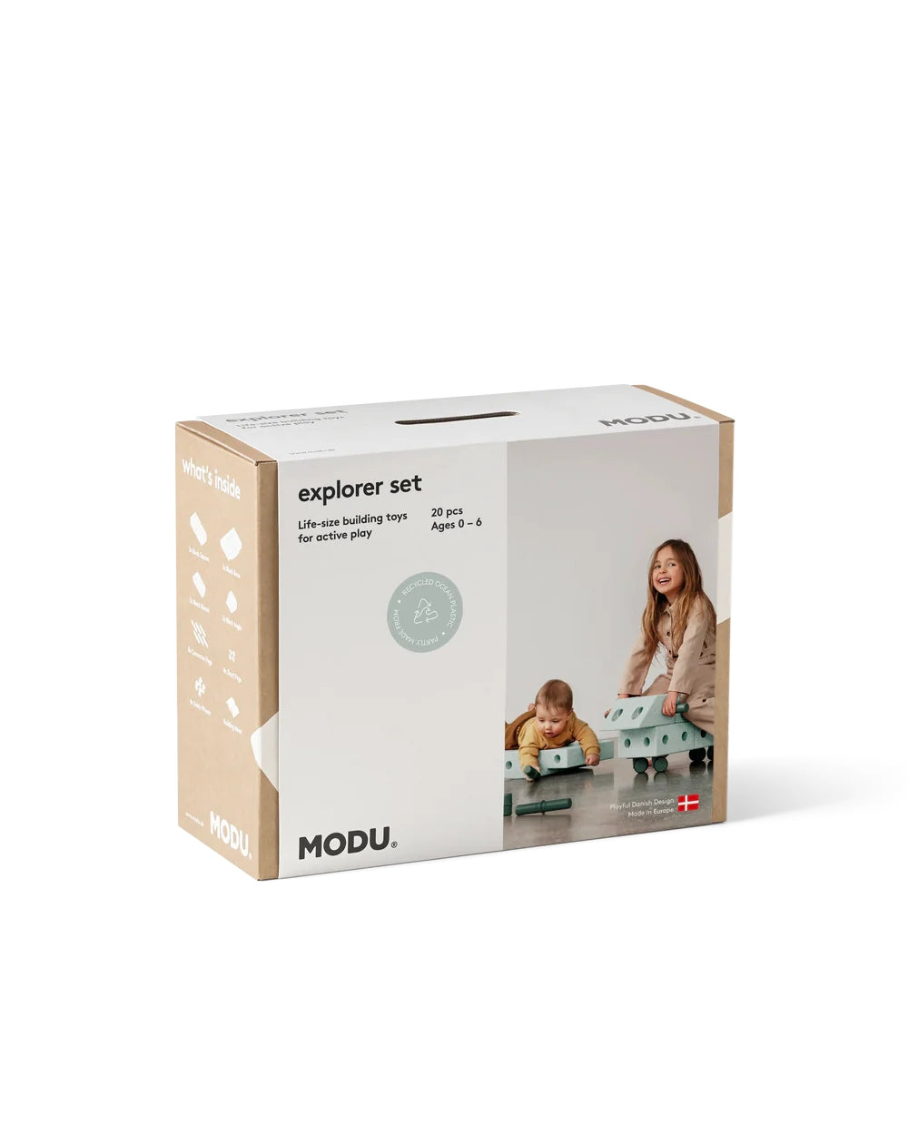 Modu - Explorer Set | Ocean Mint / Forest Green