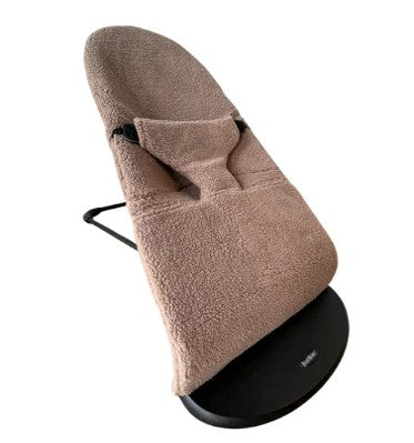 Ukje teddy hoes voor Babybjörn wipstoeltje taupe