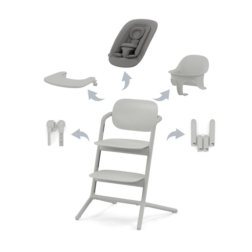 Cybex - Eetstoel Lemo 4-in-1 | Grey