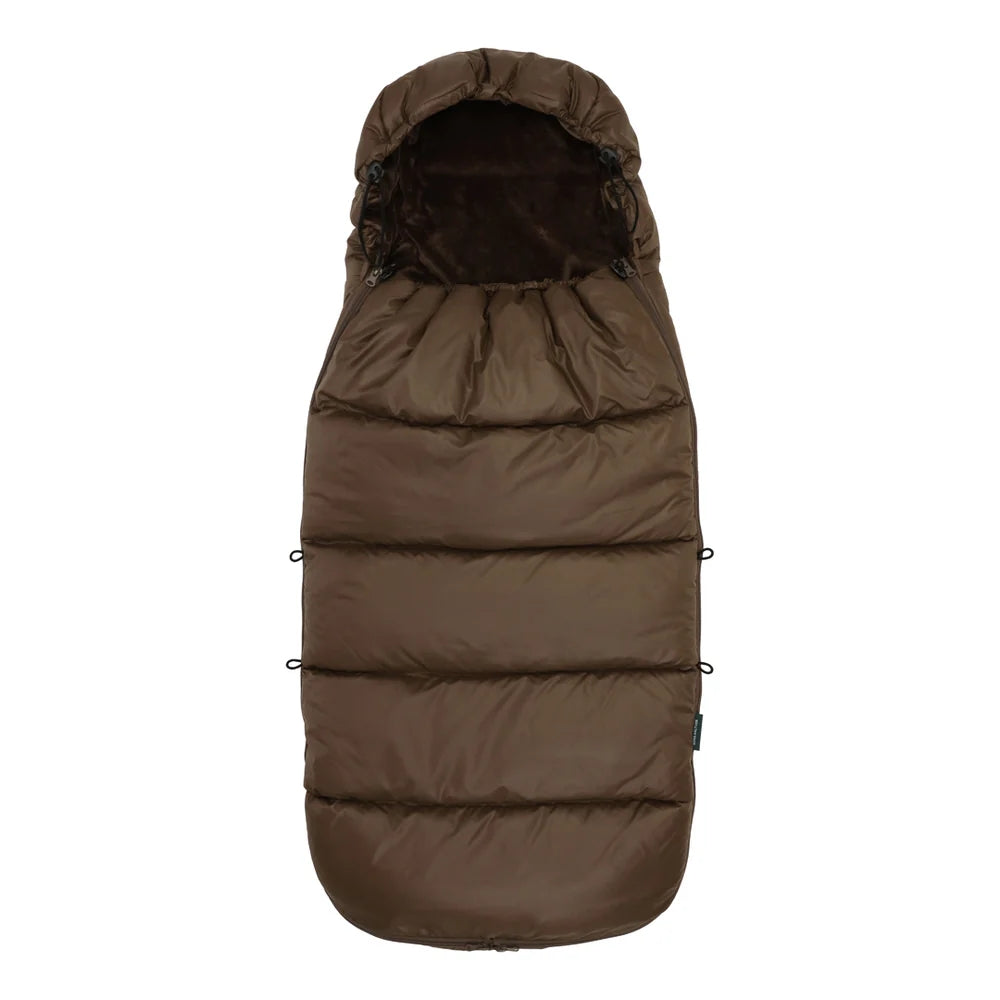 Kong Walther - Voetenzak Puffer | Chocolate Brown