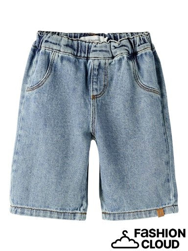 Lil Atelier - Wide Jeans Karole Medium Blue Denim