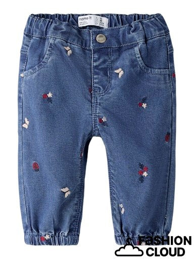 Name It - Woven Jeans Rose Medium Blue Denim