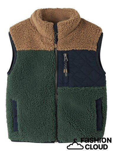 Name It - Gilet Macey Jungle Green