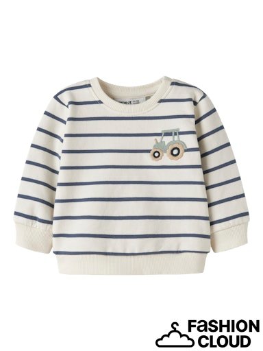 Name It - Sweatshirt Larsbo Antique White