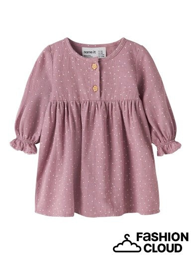 Name It - Short Dress Lalou Lilas
