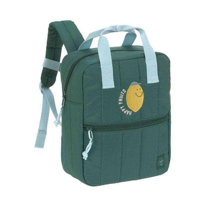 Lässig Mini Square rugzak Little Gang Lemon Dark Green