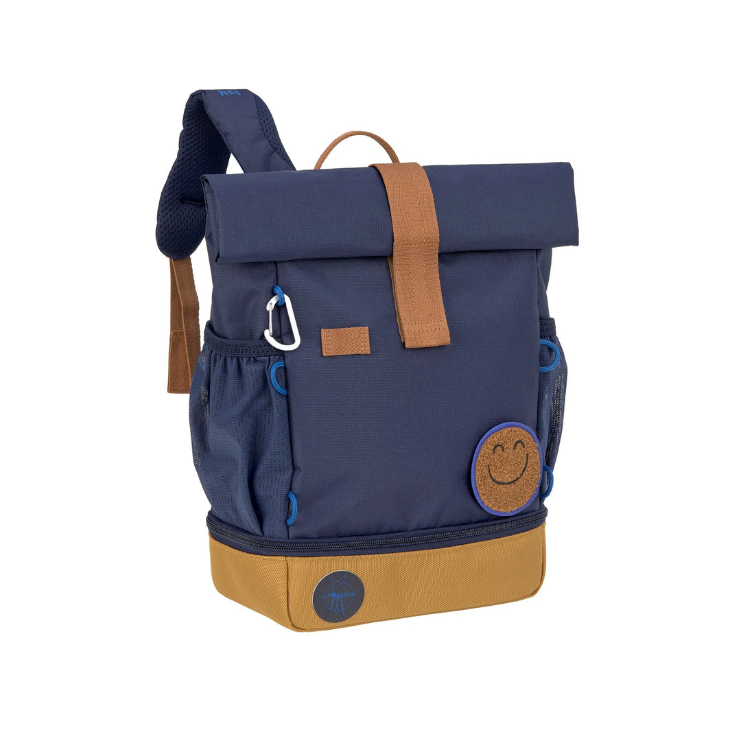 Lassig - Rugzak Mini Rolltop Little Gang Navy