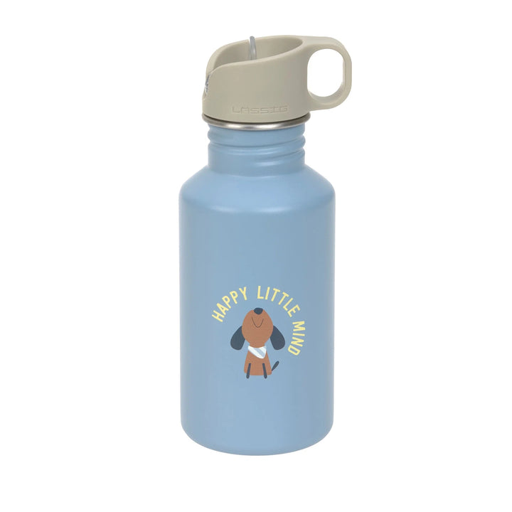 Lässig stalen waterfles Pattern Party Blue/Green 500 ml