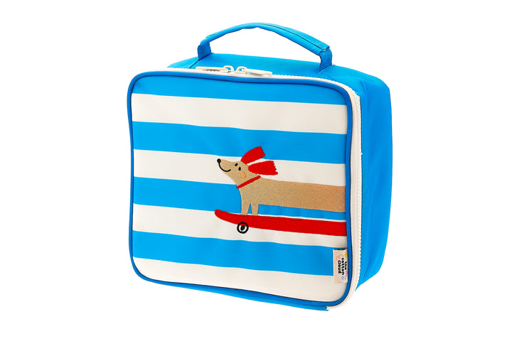 The Cotton Cloud geïsoleerde lunchtas Woof Gang van gerecycled RPET