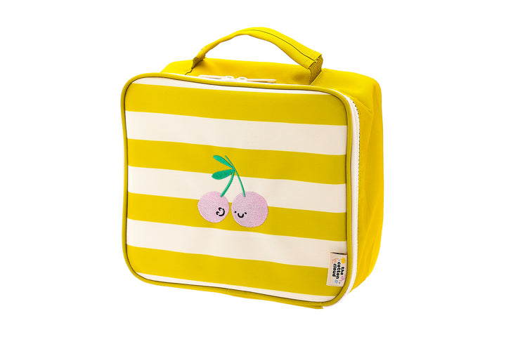 The Cotton Cloud geïsoleerde lunchtas Cherry Pop van gerecycled RPET