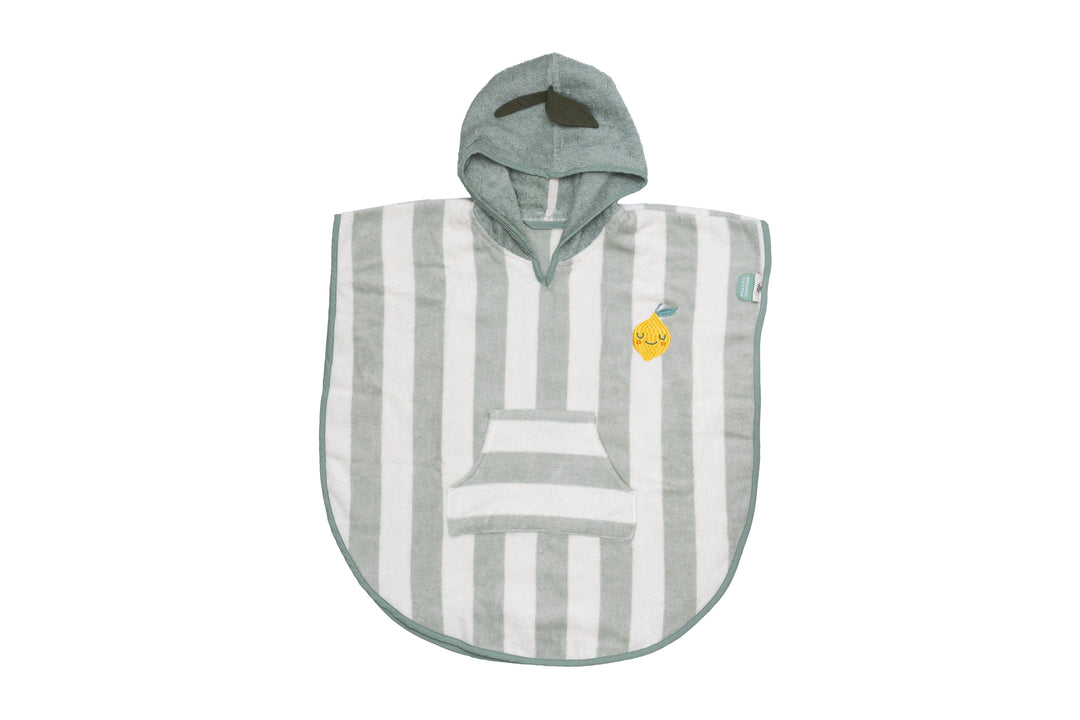 The Cotton Cloud - Poncho Met Kap Lola Lemon
