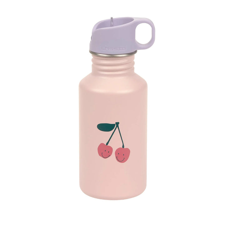 Lässig stalen waterfles Happy Fruits Cherry 500 ml