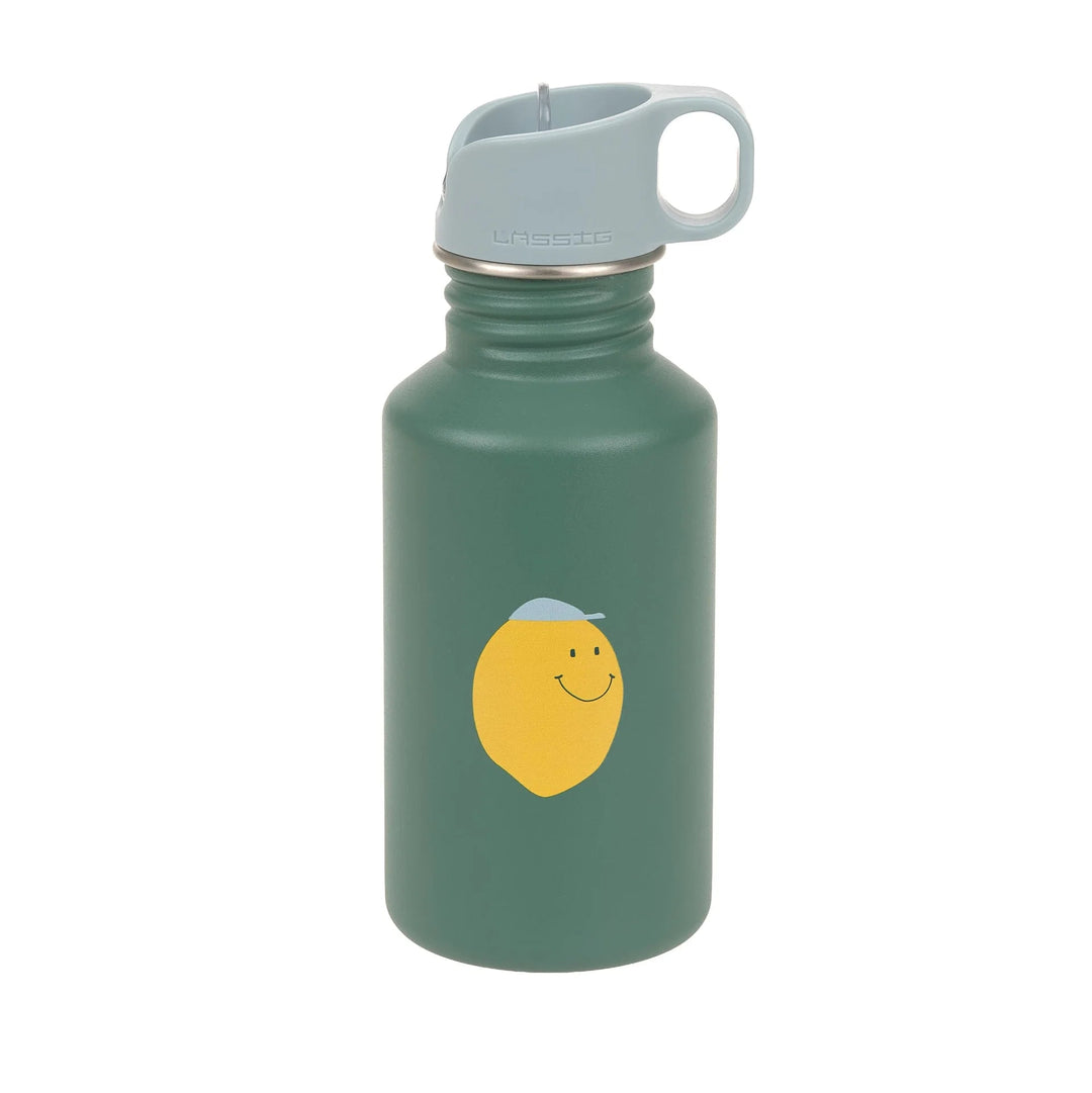 Lassig - Stalen Waterfles Happy Fruits Lemon