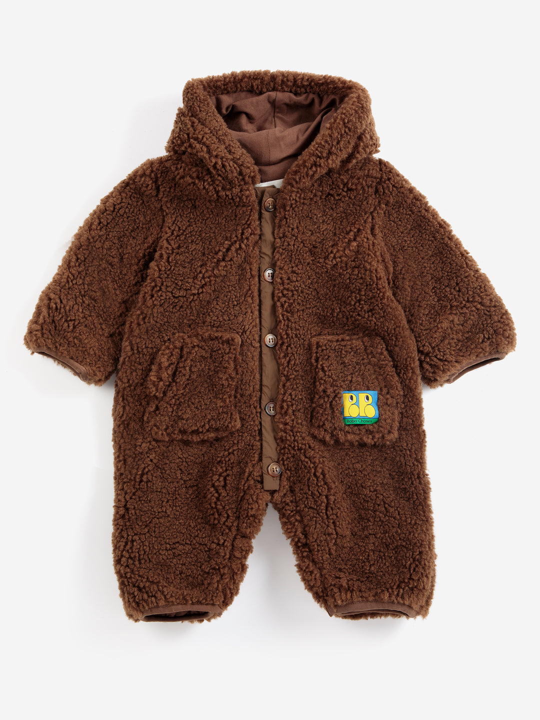 Bobo Choses - Sheepskin Overall Dark Brown