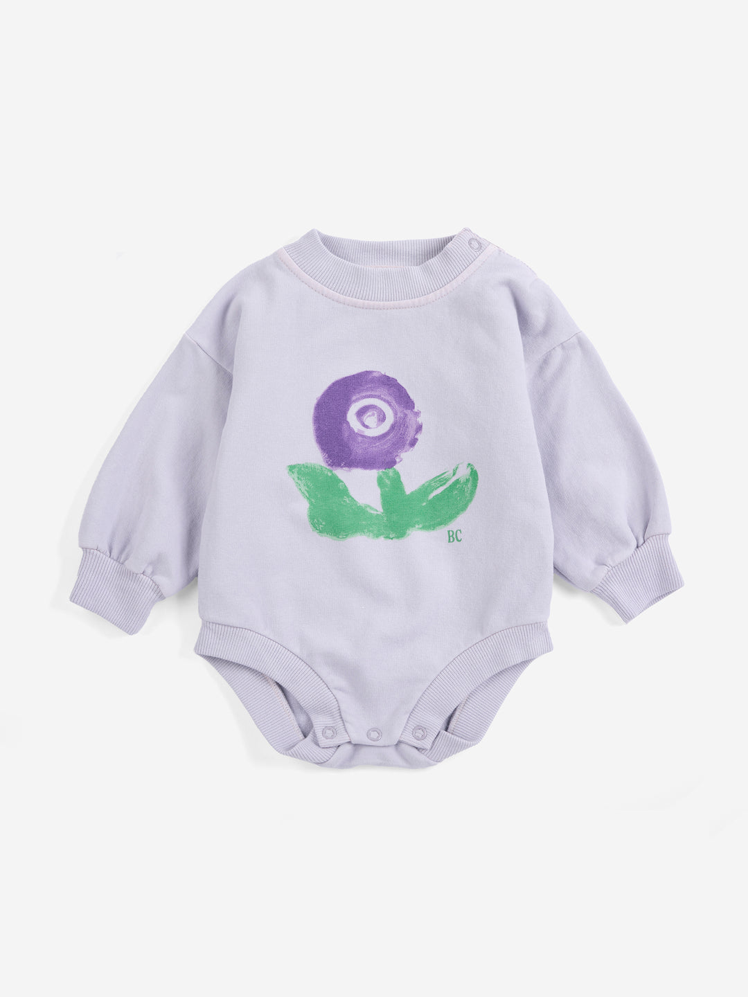 Bobo Choses - Stamp Bloom Fleece Body Lavender