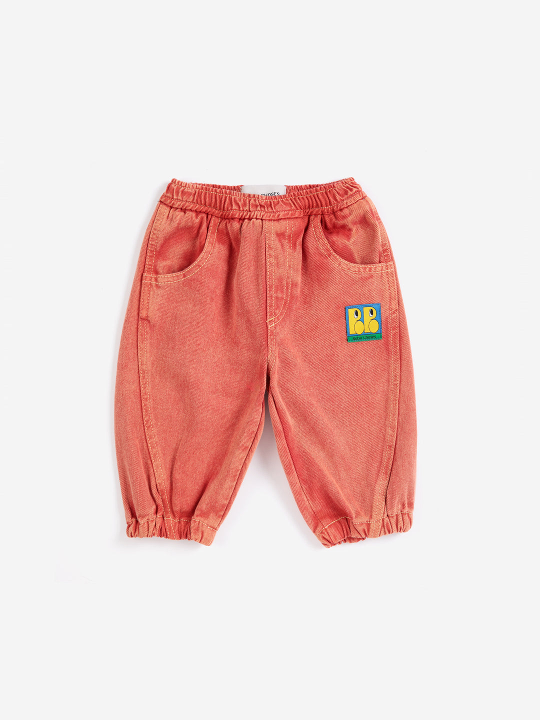 Bobo Choses - Booo Bo Choses Tag Denim Pants Red