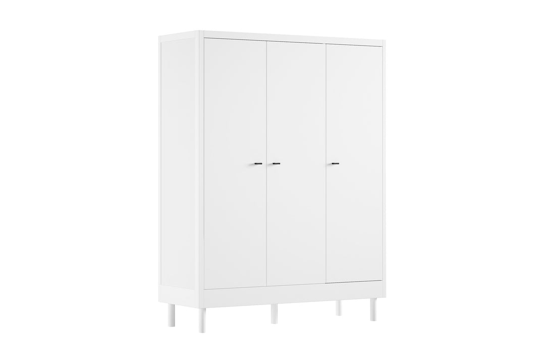 Jaxx - Kast Forrest Beech 3-deurs | Wit