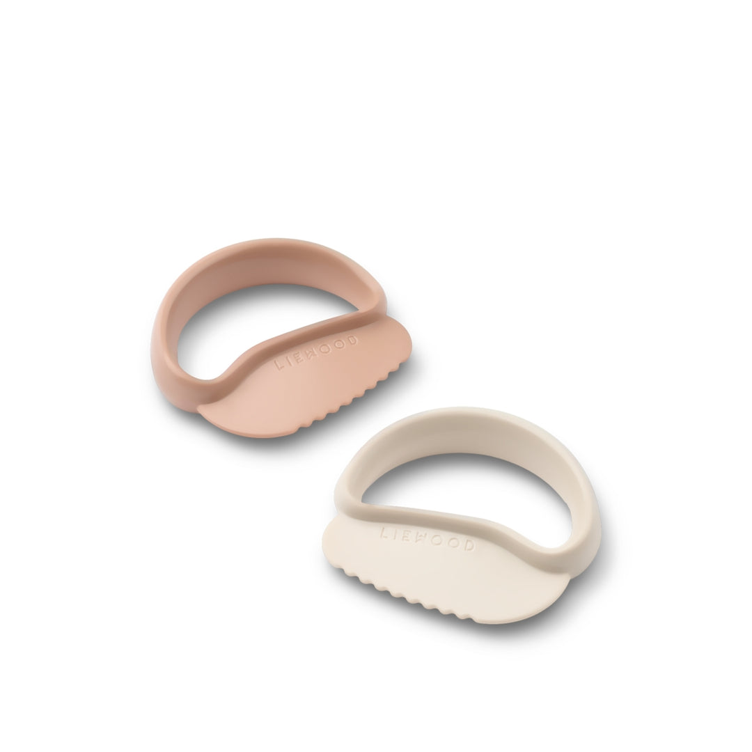 Liewood - Riven Toddler Safe Cutter (2-pack) Pale tuscany / Sandy