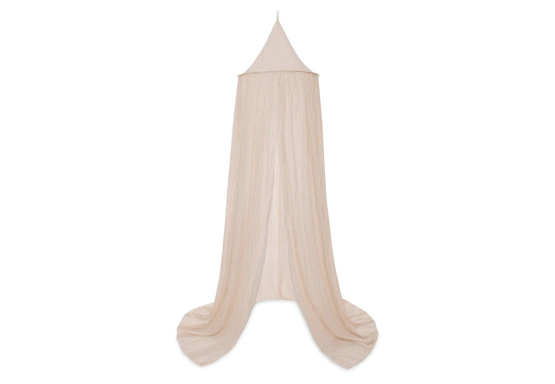 Jollein - Hemel Klamboe Stripe 245cm | Oatmeal/Hazel