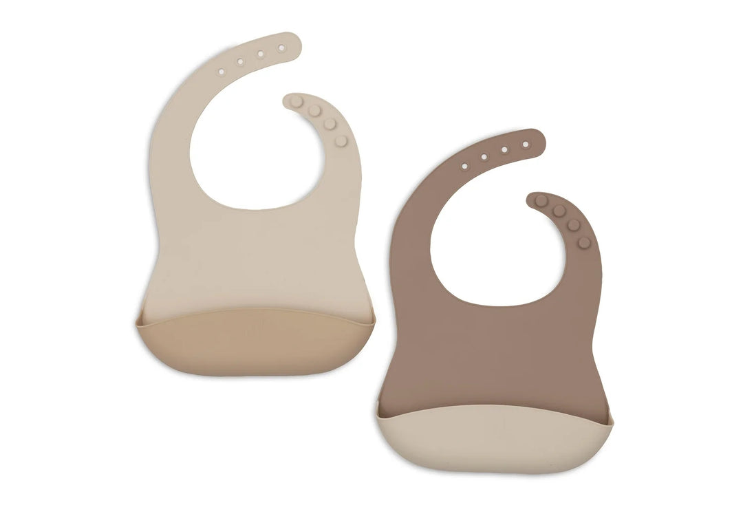 Jollein - Slab Siliconen Natural Shades (2-Pack)
