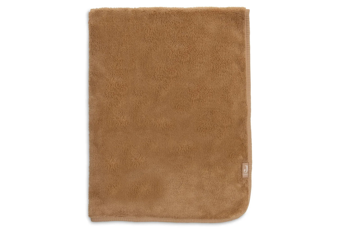 Jollein - Deken Ledikant 100x150cm Basic Sherpa/Jersey Hazel