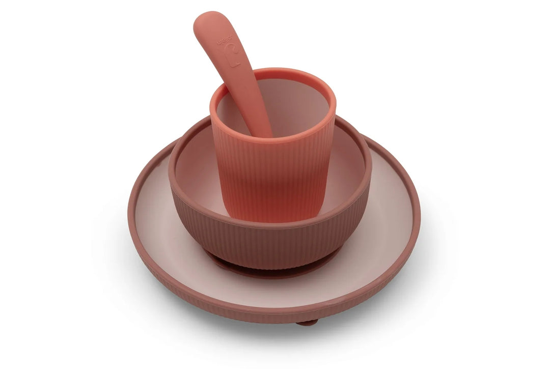 Jollein - Eetset Siliconen Blush Shades