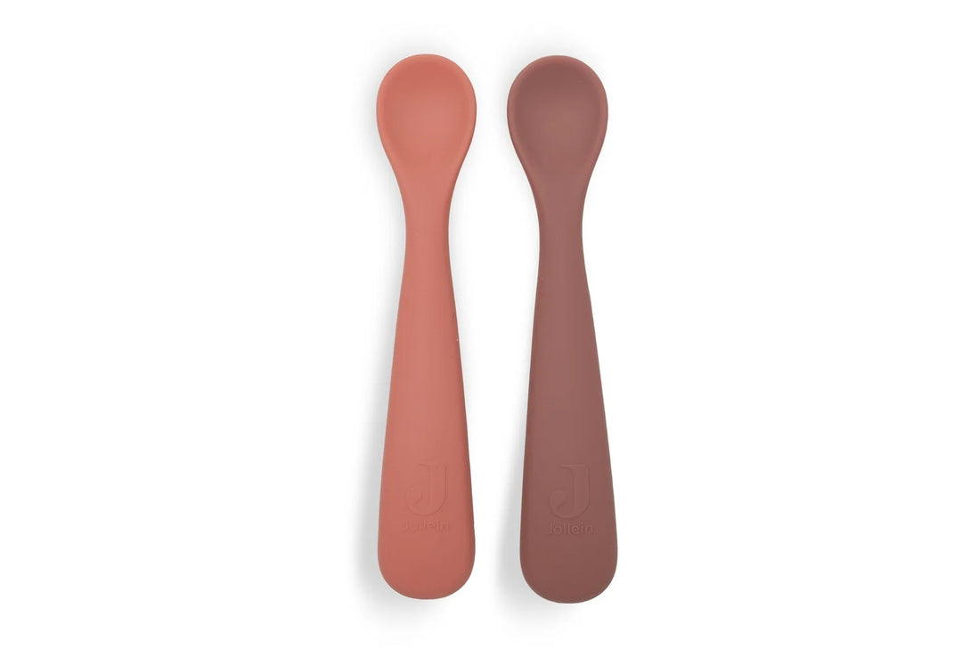 Jollein - Siliconen Lepel Blush Shades (2-Pack)