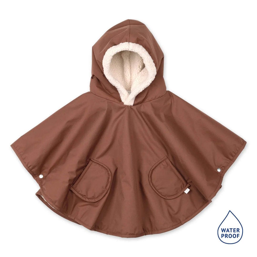 Bemini - Reisponcho 9-36m Waterproof Teddy Rainy | Chocolat
