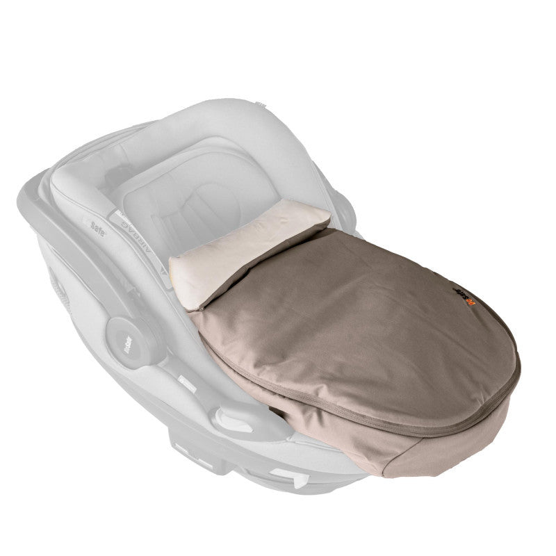 BeSafe - Winter Hoes autostoel Groep 0 | Sand