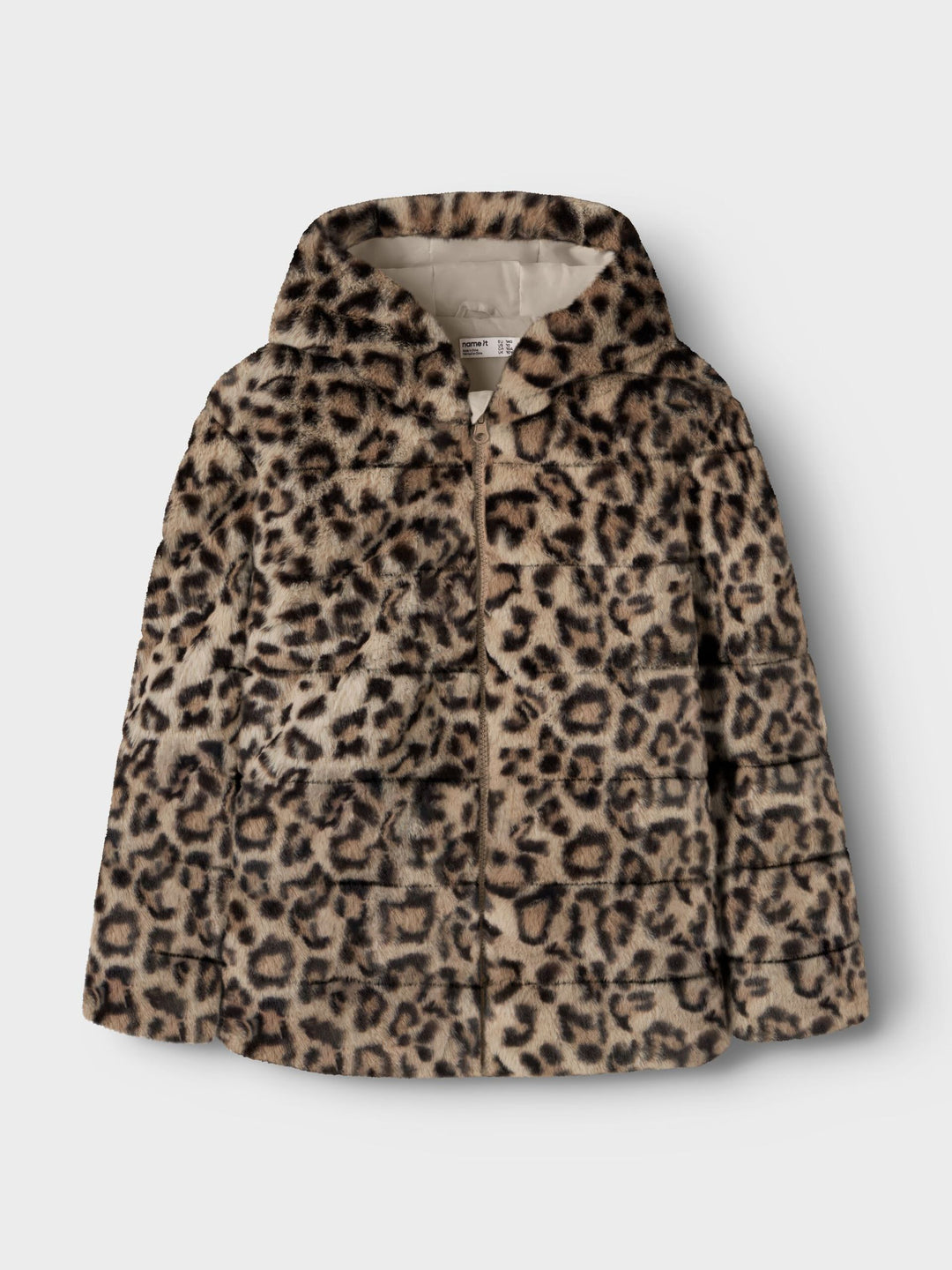 Name It - Jacket Mila Humus Leopard