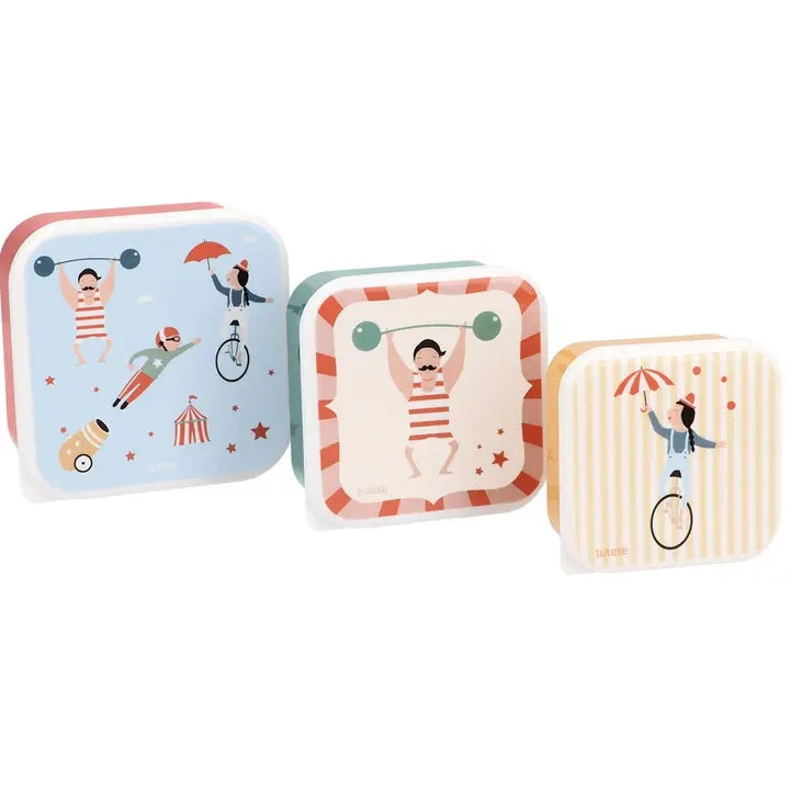 Tutete - Snackdoosjes (3pack) | Circus Show